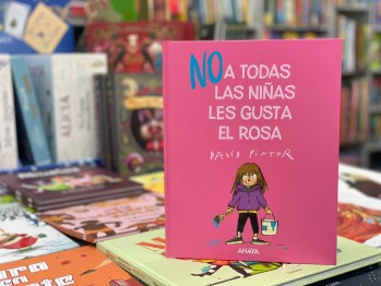 "(No) a todas las ni&ntilde;as les gusta el rosa" de David Pintor