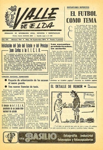 N&uacute;mero 0944 - 28 de septiembre de 1974