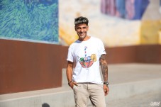 Aless Moreno: &ldquo;Este dise&ntilde;o muestra la esencia de Elda hecha camiseta&rdquo;