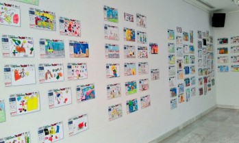 Exposici&oacute;n del 5&ordm; Concurso de Dibujo Infantil de San Ant&oacute;n en la Casa de Rosas