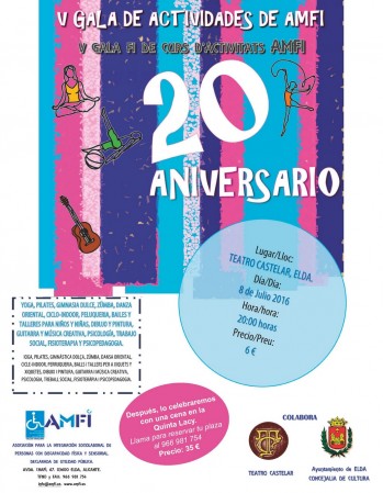AMFI celebra la 5&ordf; edici&oacute;n de la gala de actividades coincidiendo con su 20 aniversario