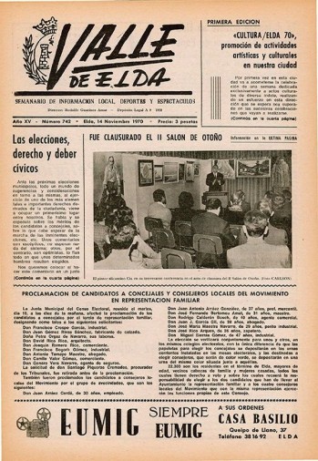 N&uacute;mero 0742 - 14 de noviembre de 1970