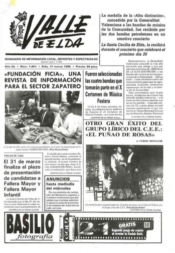 N&uacute;mero 1.951 - 17 de marzo de 1995