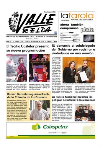 N&uacute;mero 2.763 - 8 de febrero de 2013