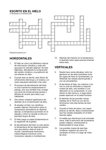 Escrito en el hielo