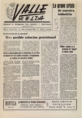 N&uacute;mero 0113 - 25 de octubre de 1958