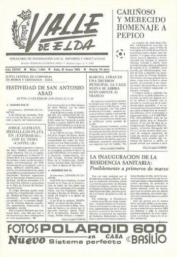 N&uacute;mero 1.364 - 21 de enero de 1983
