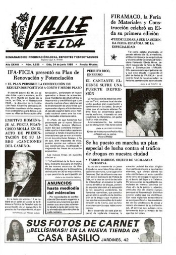 N&uacute;mero 1.628 - 24 de junio de 1988