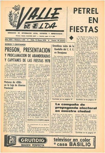 N&uacute;mero 1.131 - 13 de mayo de 1978