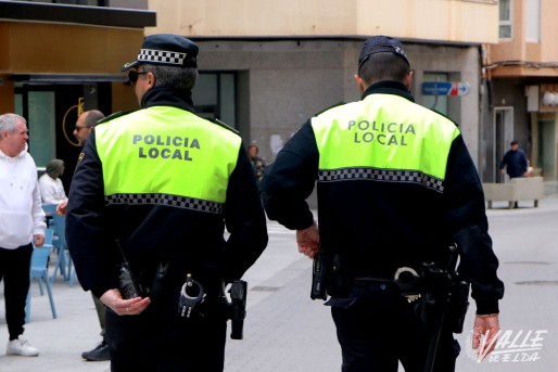 La Polic&iacute;a Local de Elda y Petrer y la Polic&iacute;a Nacional, esenciales durante el apag&oacute;n