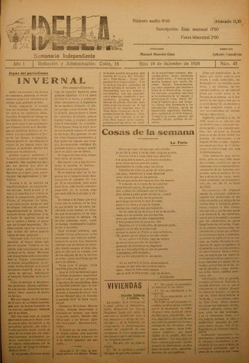 Idella nº 045<span>Año 1926</span>