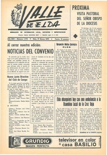 N&uacute;mero 1.174 - 17 de marzo de 1979