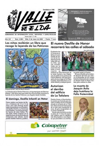 N&uacute;mero 2.559 - 9 de mayo de 2008