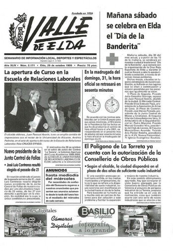N&uacute;mero 2.171 - 29 de octubre de 1999