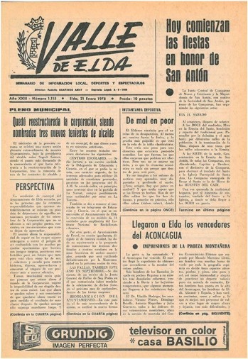 N&uacute;mero 1.115 - 21 de enero de 1978
