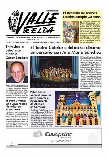 N&uacute;mero 2.590 - 13 de febrero de 2009