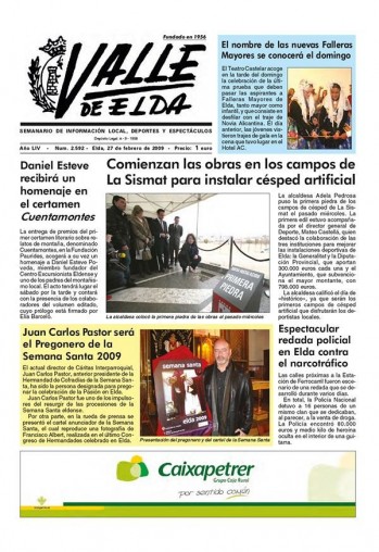 N&uacute;mero 2.592 - 27 de febrero de 2009