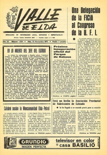 N&uacute;mero 1.004 - 22 de noviembre de 1975