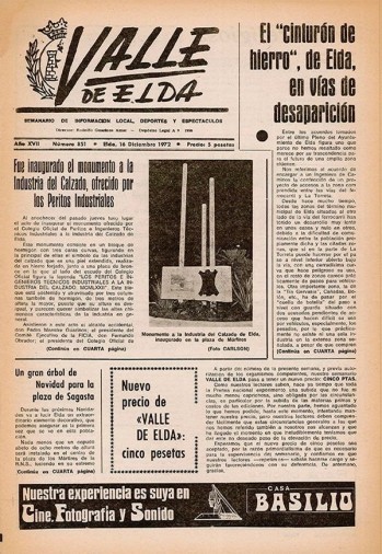 N&uacute;mero 0851 - 16 de diciembre de 1972