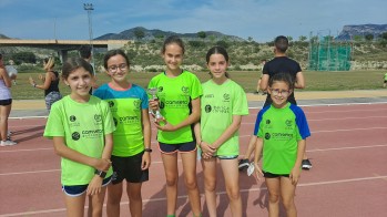 La escuela del Club de Atletismo rindi&oacute; muy bien en Elda