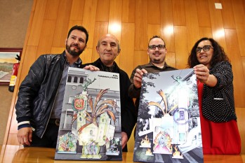 La Falla Oficial de la Junta Central vuelve a Elda de la mano de dos eldenses