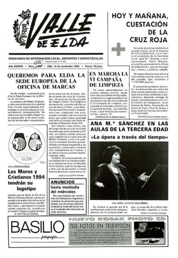N&uacute;mero 1.885 - 12 de noviembre de 1993