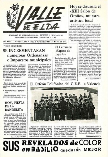 N&uacute;mero 1.304 - 7 de noviembre de 1981