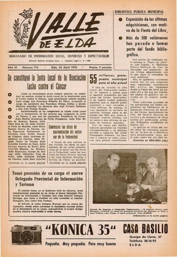 Número 0713 - 25 de abril de 1970