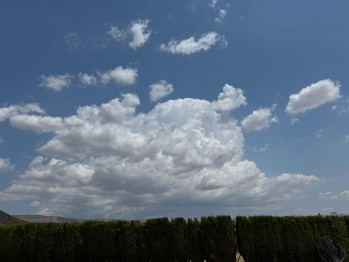 Temperaturas en descenso a partir del martes