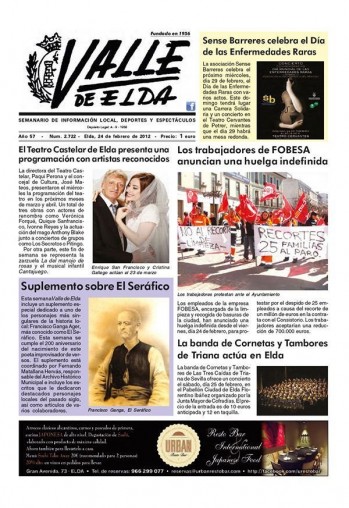 N&uacute;mero 2.722 - 24 de febrero de 2012