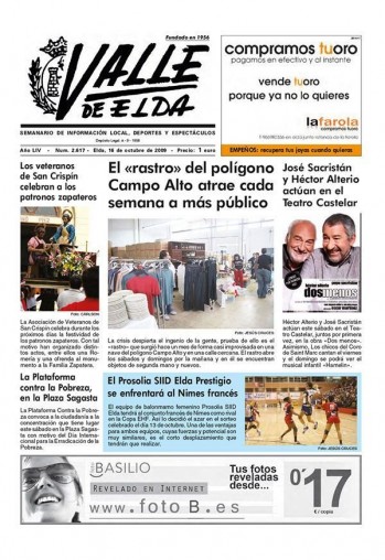 N&uacute;mero 2.617 - 16 de octubre de 2009