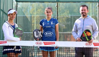 Las jugadoras de p&aacute;del del CEE Jessica Castell&oacute; y Anna Cortiles se sit&uacute;an entre las 28 mejores parejas del mundo