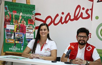 Juventudes Socialistas inicia su tercera campa&ntilde;a de recogida de material escolar junto a Cruz Roja