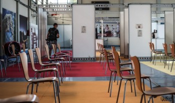 Concluye la vacunaci&oacute;n masiva en la pista azul donde se han inoculado 87.500 dosis contra la COVID-19