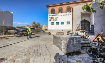 Comienza la construcci&oacute;n de la Plaza de Arriba, que tendr&aacute; 1.200 metros cuadrados