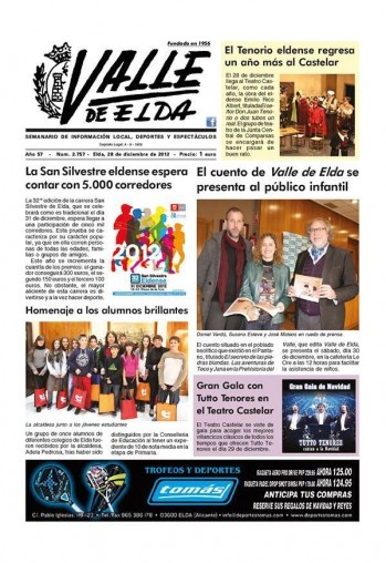 N&uacute;mero 2.757 - 28 de diciembre de 2012