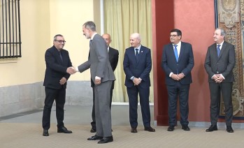 El eldense Pascual P&eacute;rez se reuni&oacute; con el rey Felipe VI