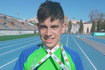 Pablo Garc&iacute;a Real, doble medallista provincial