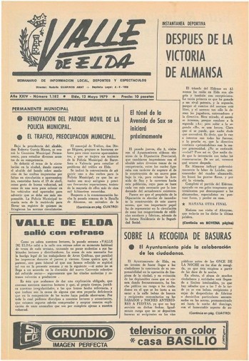 N&uacute;mero 1.182 - 12 de mayo de 1979