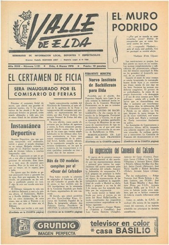 N&uacute;mero 1.121 - 4 de marzo de 1978