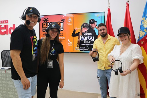 Un parque acu&aacute;tico, conciertos o una "Silent Party" en el Elda Summer Joven