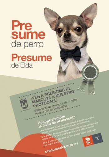 El Ayuntamiento instala un photocall para mascotas en el parque de Las Trescientas