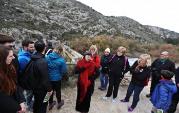 Gran acogida del sendero interpretativo para conocer el Pantano de Elda