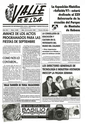N&uacute;mero 2.065 - 24 de julio de 1997