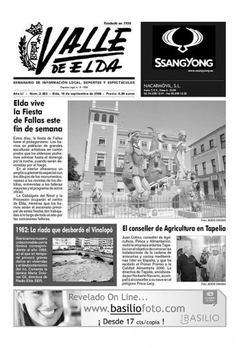 N&uacute;mero 2.482 - 15 de septiembre de 2006