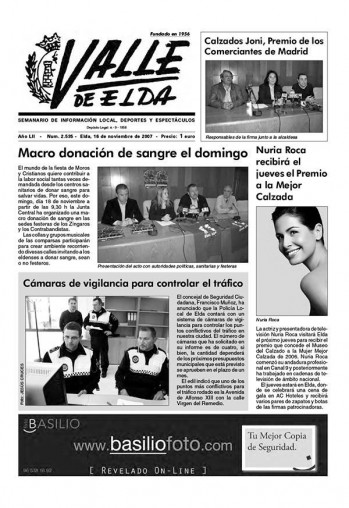 N&uacute;mero 2.535 - 16 de noviembre de 2007