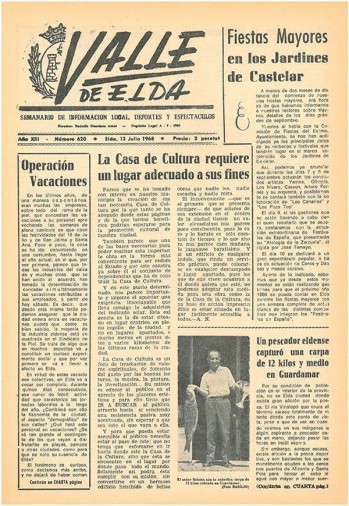 N&uacute;mero 0620 - 13 de julio de 1968