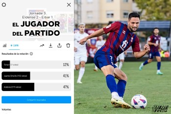 Florin Andone es elegido como el mejor jugador de la tercera jornada