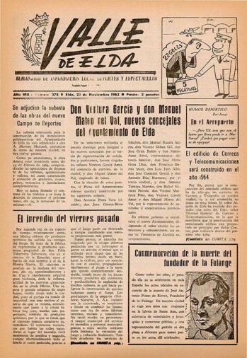 N&uacute;mero 0378 - 23 de noviembre de 1963