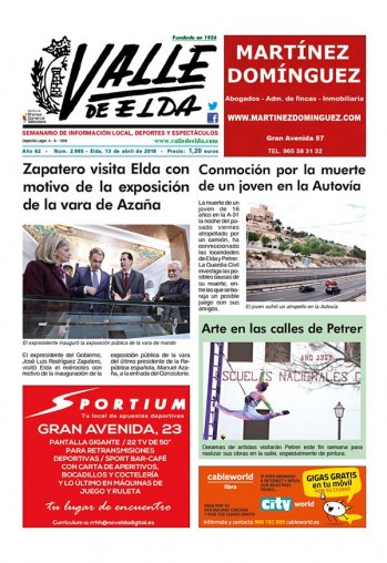 N&uacute;mero 2.985 - 13 de abril de 2018
